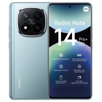 XIAOMI Redmi Note 14 PRO+ 5G 6,67" 256GB 8GB Blue